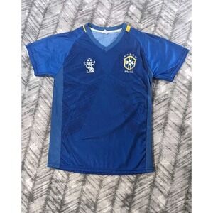 Official Authentic Brasil Brazil Soccer Jersey Training Shirt 16 LOA Mens Medium